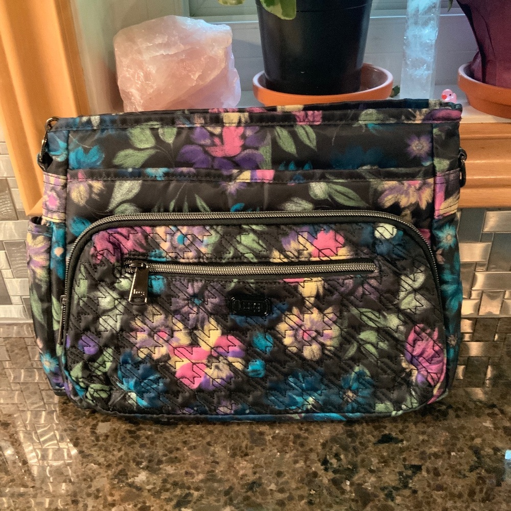 LUG SHIMMY - BLOOM BLACK - NWOT